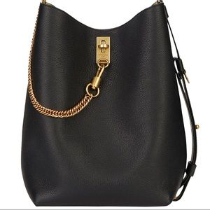 Like new givenchy gv bucket bag black large